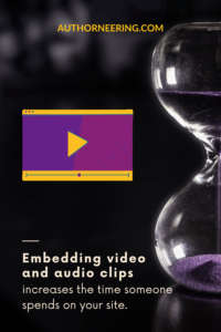 Embed video and audio clips