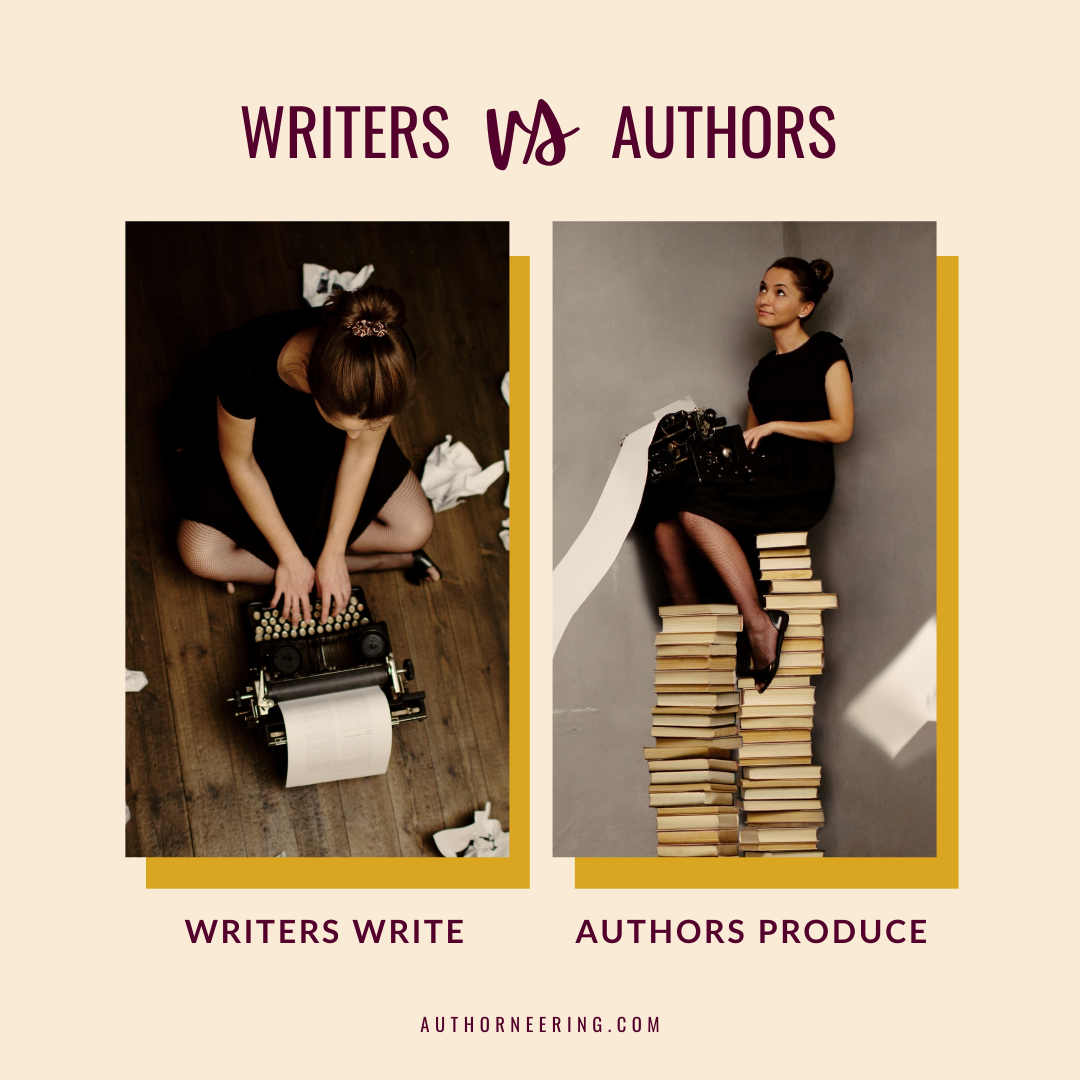 Writers vs Authors