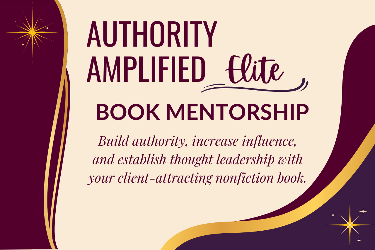 Authority Amplified Elite Book Mentorship