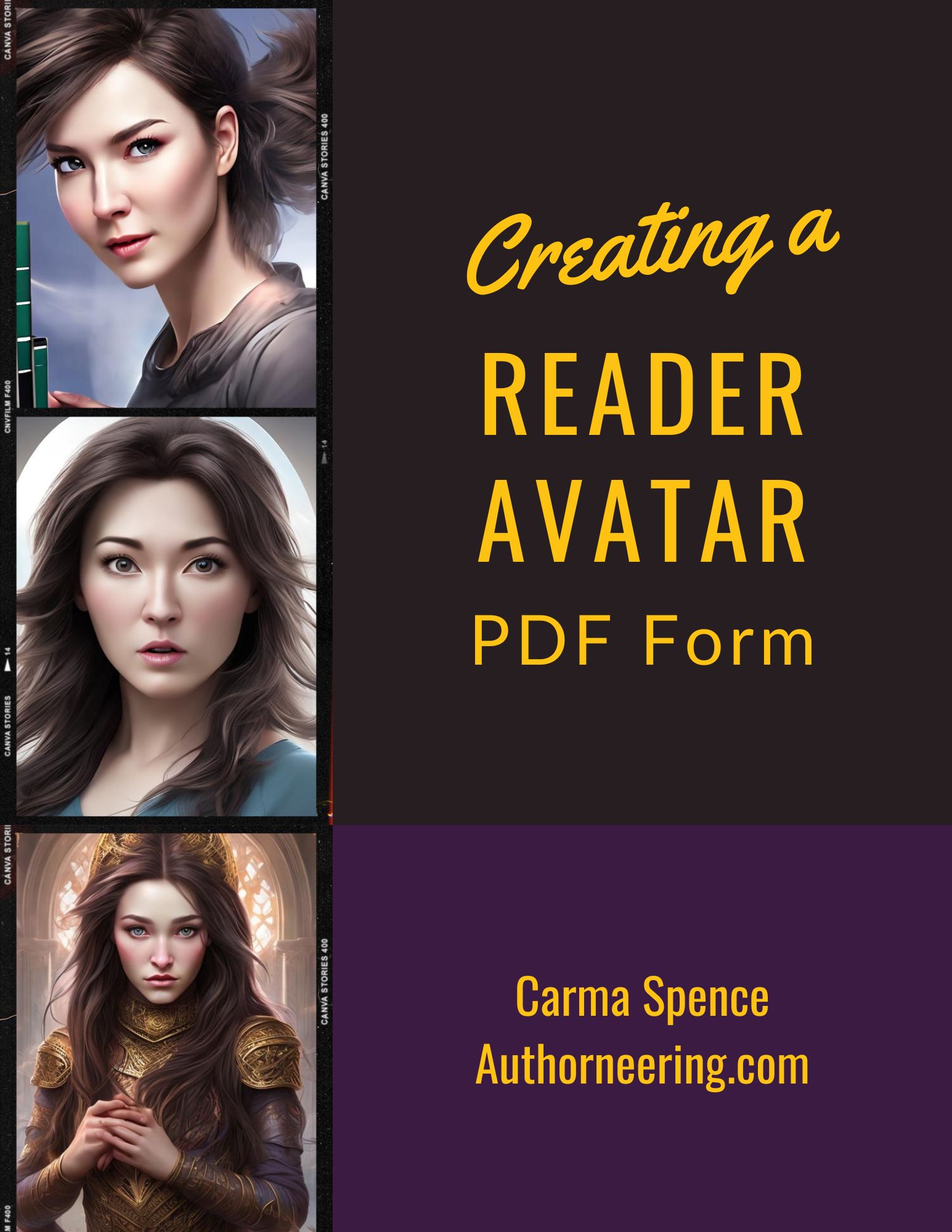 Creating a Reader Avatar PDF Form